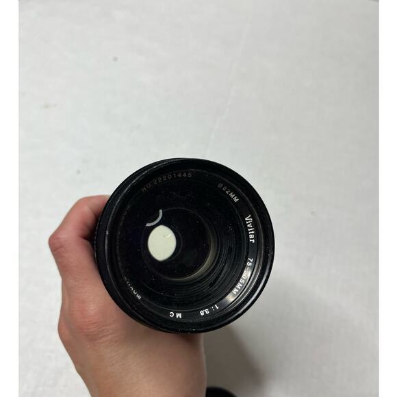 Vivitar Black Macro Focusing NO 22201445 062MM  75-205MM Camera Lense - Picture 2 of 6